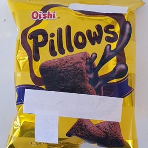 Oishi Pillows Chocolate Filled Crackers