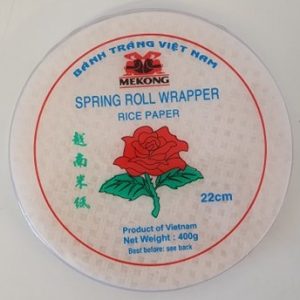 Spring Roll Wrapper Rice Paper 22cm