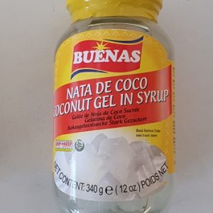 Buenas Nata De Coco (White) Coconut Gel 340g