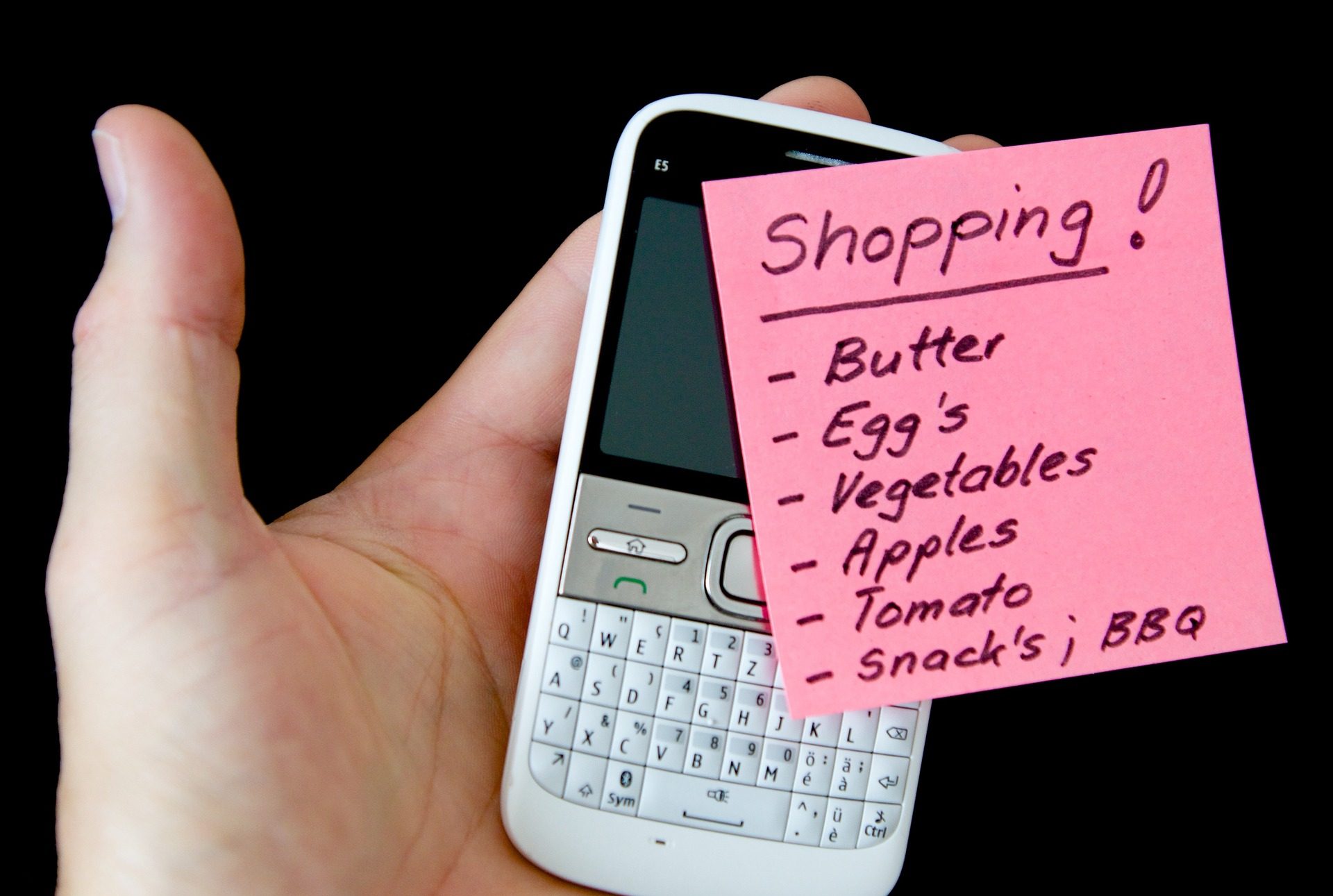 Save Time and Money with a Shopping List