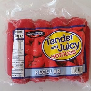 Mandhey’s Tender & Juicy Hotdogs 500g