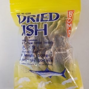 BDMP Dried Fish (Dried Yellow Stripe Trevally) 100g