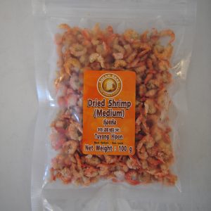 Asean Seas Dried Shrimp Medium 100g