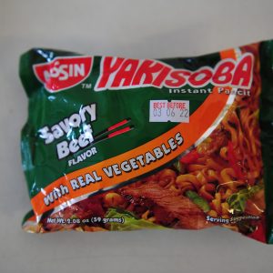 Nissin Yakisoba Savory Beef (With Real Vegetables) 59g