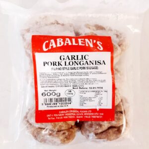 Cabalen’s Garlic Longganisa 600g
