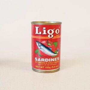 Ligo Sardines In Tomato & Chilli Sauce 155g