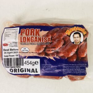 MANDHEY’S MANYAMAN Pork Longanisa 454g