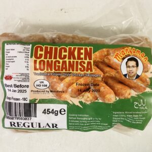 MANDHEY’S MANYAMAN  Chicken Longanisa 454g