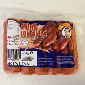 MANDHEY’S MANYAMAN Pork Longanisa Skinless 454g