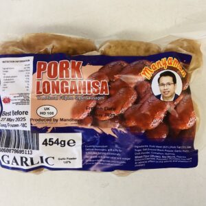 MANDHEY’S MANYAMAN Pork Longanisa Garlic 454g