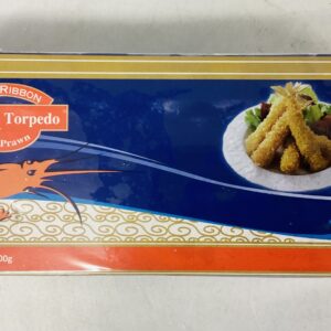 Gold Ribbon Breaded Torpedo King Prawn 500g